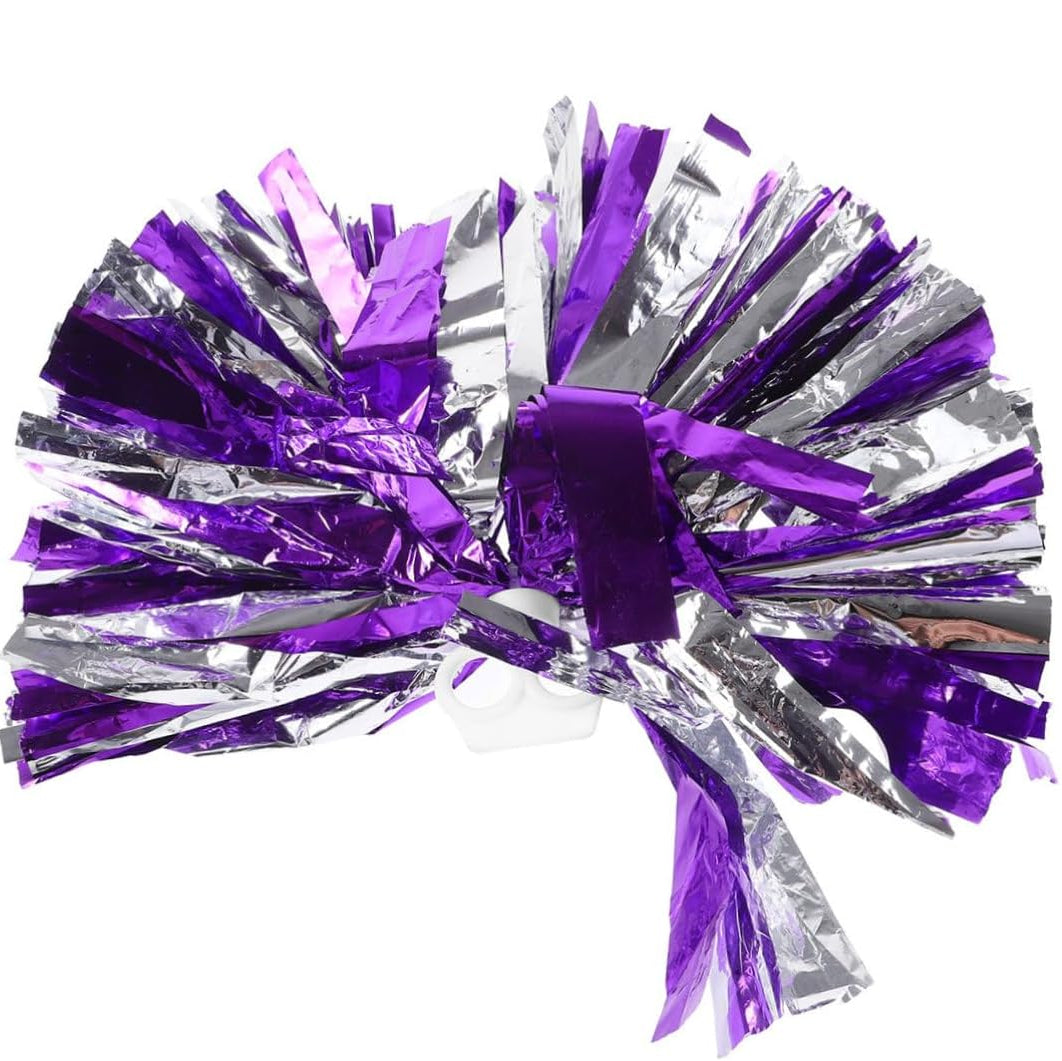 COOLHIYA 6-Piece Cheerleading Flower Ball Pom Pom Set